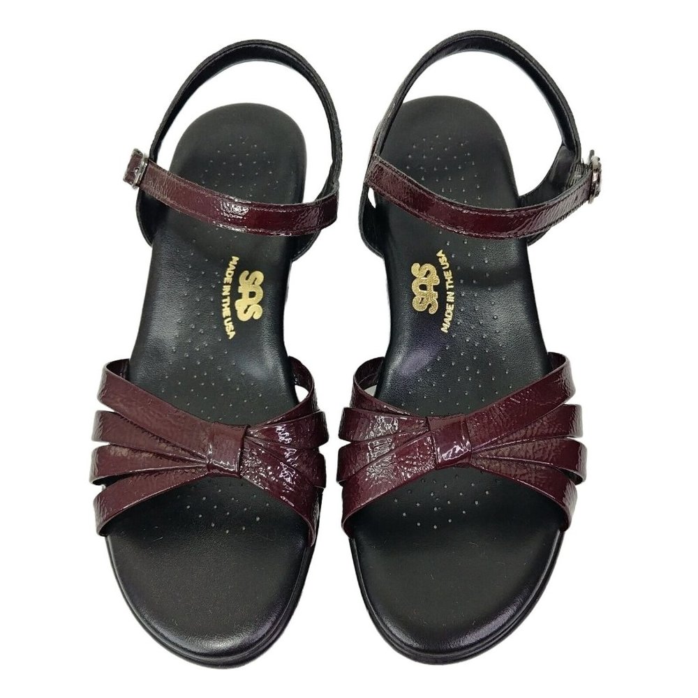 SAS Tripad Comfort Leather Sandal Women's Size 8.5M Made in USA